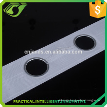 Custom Drapery Punched tapes / eyelet Durable Curtain Pole Fittings